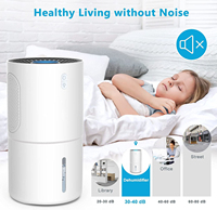 Smart 500Ml 800ML maison Portable vidange externe connecter serre petite Mini armoire déshumidificateur et purificateur d'air