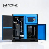 Compresseur d'air à vis PM VSD 15 kW 37 kW 45 kW, 30 % d'économie d'énergie, avec bloc compresseur Baosi/Hanbell pour atelier de fabrication