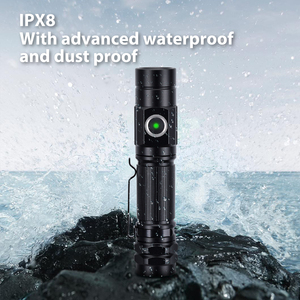 Đèn Pin Mini Nhôm 3000 Lumens Đèn Pin <span class=keywords><strong>Led</strong></span> Sạc Được Mạnh Mẽ Dài - Product Image 3