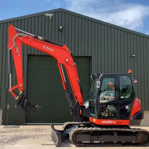 Certificación Ambiental para Excavadora de Orugas KX080-4 de 66HP con Cabina Cerrada, Bomba de Motor de Alto Rendimiento y Cojinete de Caja de Cambios - Product Image 2