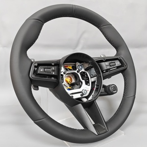 <span class=keywords><strong>Volante</strong></span> de Cuero Mejorado para GT Panamera Cayenne 911 Macan 996 997 Cayman 987 997 991 718 970 - Product Image 4