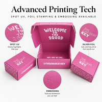 Scatole da Spedizione Postale in Cartone Ondulato Resistente, Pieghevoli, Confezione Regalo, con Stampa Logo Personalizzato