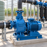Pompa Air Listrik Industri Self Priming Sentrifugal Berbahan Besi Cor dengan Motor Tembaga untuk Drainase Lokasi, Irigasi, dan Pengolahan Air