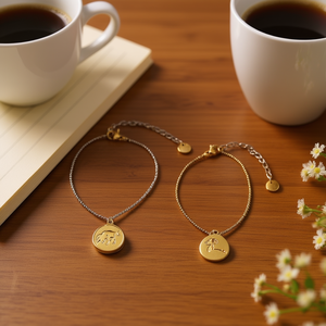 Bracciale Angelina con ciondolo a forma di animale in acciaio inossidabile placcato oro per donna, gioiello alla moda, accessorio di tendenza. - Product Image 5