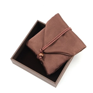 Custom Oriental Wooden Jewelry <b>Gift</b> <b>Box</b> Luxury <b>Brown</b> Rectangle Square Shape Case Patterned Luxury Packaging - Product Image 4
