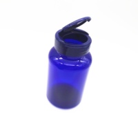 150ml bleu bouteille En Plastique PET Bleu capuchon