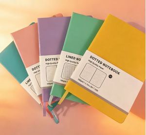 A5 Logo Customized Pocket Notepad Leather Diary <b>Note</b> <b>Book</b> Custom Elastic Band Hardcover Journal Notebook Planner - Product Image 5