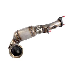 Qualité OEM Expédition rapide Meilleur <span class=keywords><strong>vendeur</strong></span> Acier inoxydable 409L Efficacité énergétique Nettoyage des gaz d'échappement <span class=keywords><strong>Catalyseur</strong></span> à trois voies pour BMW 740F02 - Product Image 4