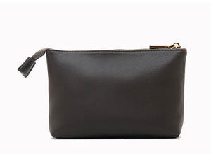 Pochette de maquillage de voyage en cuir PU Offre Spéciale logo personnalisé sac de brosse de maquillage pochette sac à cosmétiques portable - Product Image 4