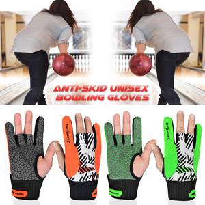 Guantes de bolos transpirables antideslizantes, protectores de pulgar para bolos, guantes deportivos para hombres y mujeres - Product Image 4