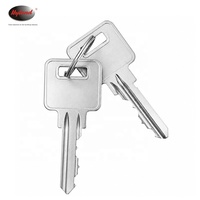Clé maîtresse d'hôtel/garage Hyland OEM en laiton, trois/deux groupes, clés informatisées, clés identiques, clé de cylindre de serrure de porte