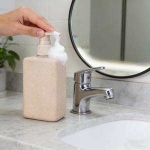 Großpackung Lebensmittelechte Dickwandige Glatte Oberfläche Flip-Top Duschgel-Flasche Körperpflege Plastikflasche für Reisen - Product Image 6