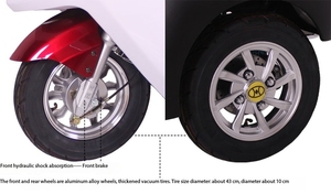 รถสกู๊ตเตอร์สามล้อไฟฟ้าสำหรับผู้โดยสารสูงอายุ - Product Image 4