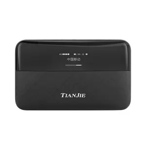 TIANJIEWifiルーター (SIMカード付き) 4gモデムタイプCパワーバンク大容量WiFiルーター4gSimcard 3G/4GルーターLteWi-fiチップ