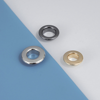 Boutons à œillets plats en laiton plaqué de haute qualité YHG, logo personnalisé, alliage de zinc sans nickel, pour manteaux, sacs, accessoires vestimentaires
