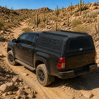 Capot de benne de camion en aluminium imperméable à la pluie et à la poussière pour Toyota Hilux Pickup