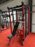 ZY-Commercial Power Rack Functional Trainer Smith Machine Combo Rack Équipement d'entraînement de force Système de gym multifonctionnel