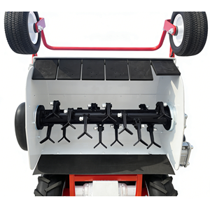 heavy duty slope diesel <strong>power</strong> <strong>brush</strong> cutting tracked flail mower walk behind lawn mower - Product Image 2