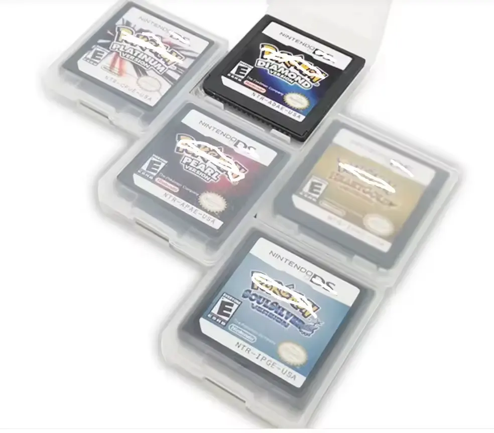 Soul Silver Heart Gold For Ds Game Card Videogame Cartridge Gamespelkaart Voor 3ds 2ds