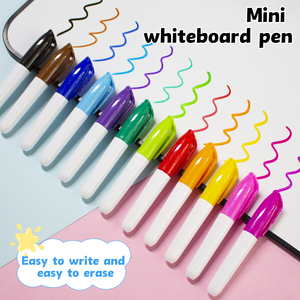 Pennarelli Colorati a Punta Bianca, <span class=keywords><strong>per</strong></span> <span class=keywords><strong>Tessuti</strong></span>, Legno, Metallo, Roccia, Vetro, Plastica, Tela, Materiale Scolastico, Forniture Artistiche - Product Image 2