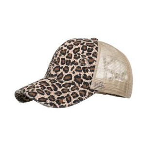 Gorra de béisbol personalizada con cola de caballo al por mayor, gorras de Pony de camionero desordenadas, gorras de béisbol ajustables lisas, gorras de bola - Product Image 1