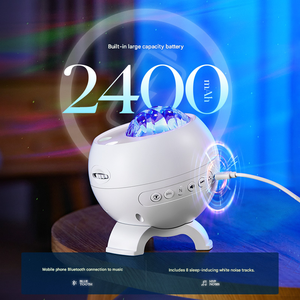 Aurora Northern <b>Lights</b> Star Projector with BT Speaker Water Ripple Night <b>Light</b> for Bedroom Atmosphere - Product Image 1