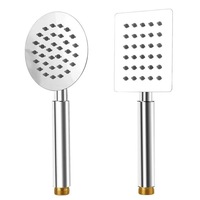 Pommeau de douche de plafond en acier inoxydable, tête unique, montage mural, nouveau style chinois, douche pressurisée, accessoires de robinetterie de salle de bain