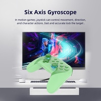 Controlador de juego de bebé YLW, juguete para niños y niñas, controlador de interruptor inalámbrico de Color púrpura encantador para PC P3 NS Switch Pro Controller