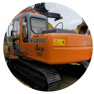 Pelle sur chenilles d'occasion d'origine japonaise 100% HITACHIZX120 12 tonnes machines de terrassement bon marché équipement de construction d'occasion - Product Image 1