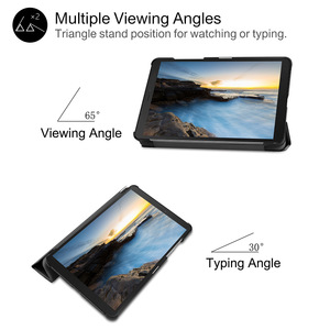 Coque en cuir Ultra mince pour Samsung <span class=keywords><strong>Galaxy</strong></span> <span class=keywords><strong>Tab</strong></span> A <span class=keywords><strong>8</strong></span>.0 <span class=keywords><strong>sm</strong></span>-t295, étui pour <span class=keywords><strong>Galaxy</strong></span> <span class=keywords><strong>Tab</strong></span> a <span class=keywords><strong>8</strong></span> 2019 <span class=keywords><strong>T290</strong></span> T297 T295 - Product Image 2