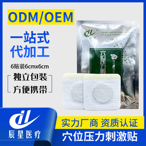 Parche de acupresión Hanchen de 6x6cm de un solo uso para aliviar el dolor de rodilla y hombro - Product Image 4