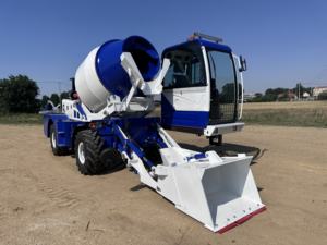 Autobetoniera Autocaricante per Edilizia, Macchina Versatile per Miscelazione del Calcestruzzo per Lavori di Costruzione - Product Image 4