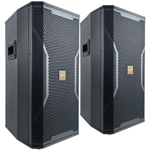 Web Professional Speakers 2x8 Inch Woofers 300W Amplified <b>Bluetooth</b> <b>USB</b> SD Card - Product Image 1