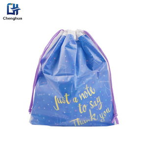 Chenghua Drawstring Gift Bag Plastic Eco-Friendly Custom Printing For Storage And Packaging - Product Image 1