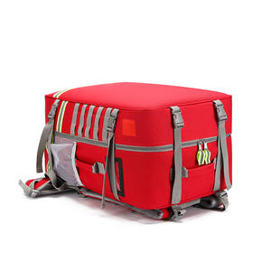 กระเป๋าสะพายหลังทางการแพทย์ฉุกเฉินความจุสูงสีแดงกันน้ำได้รับการรับรอง CE WSX-PY03 - Product Image 6