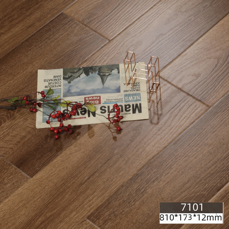 7101 Wood grain anti slip 12mm; 1 ㎡