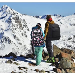 Échantillon gratuit Sac à dos durable pour chaussures de ski Sac d'équipement de snowboard pour équipement de sports d'hiver Sacs de snowboard rembourrés - Product Image 2