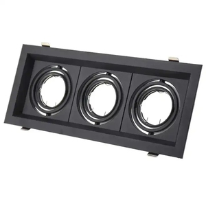 Focos de China 24V luces <span class=keywords><strong>LED</strong></span> antideslumbrante Downlight cuadrado <span class=keywords><strong>MR16</strong></span> empotrable Downlight - Product Image 3