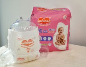 Pañales Desechables Unihope al por Mayor, Pañales Tipo Pantalón <span class=keywords><strong>de</strong></span> Tela No Tejida, Suaves y Transpirables, con Prevención <span class=keywords><strong>de</strong></span> Fugas 3D <span class=keywords><strong>para</strong></span> Bebés - Product Image 5