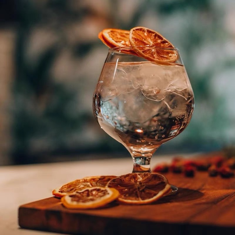 Custom Fancy Elegant Crystal Brandy Glass