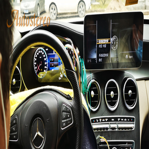 Cockpit Virtuel Affichage Numérique pour Mercedes Benz <span class=keywords><strong>C</strong></span> W205 GLC X205 2015-2019 Lecteur Multimédia Automobile Tableau de Bord Compteur de Vitesse Écran - Product Image 6