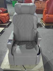 إكسسوارات Alphard لسيارات <span class=keywords><strong>Hiace</strong></span> Van Sprinter V Class W447، مقاعد سيارة كهربائية فاخرة من جلد PU المريح لكبار الشخصيات - Product Image 6