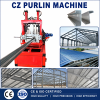 Machine de profilage de poutrelles en CZ durable, PLC, haute productivité, rouleaux en acier GCr15, construction renforcée, plus de 15 ans d'expérience opérationnelle
