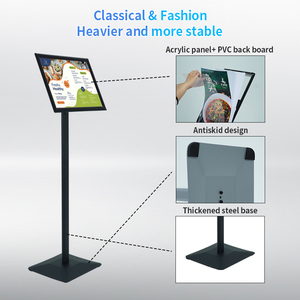 T-hình cao sắt <span class=keywords><strong>menu</strong></span> đứng bảng quảng cáo giữ dấu hiệu với thiết kế thời trang - Product Image 4