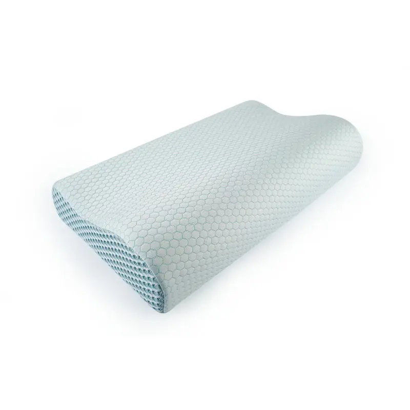 Bedding wave shape comfortable relieves neck shoulder pain b shape support memory foam pillow wave