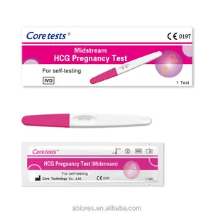 CE/510K/ISO David OEM hızlı kolay test de grossesse tıbbi test HCG gebelik testi