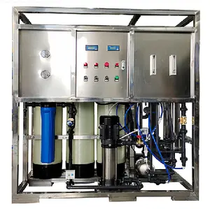 Best price 500 liters per hour pretreatment filter system plus ro system 2 stage water treatment machine