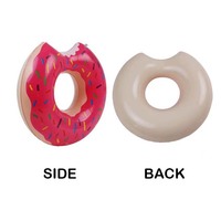 Donuts colorés Piscine Flotteurs Enfants Adultes Gonflable Bouée De Natation Donut Flottant Anneau De Natation Vente Chaude Brun Rose PVC Enfant