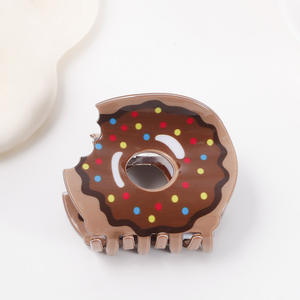 เครื่องประดับผมผู้หญิง กิ๊บหนีบผมรูปโดนัทน่ารัก สไตล์เกาหลี หวานๆ แฟชั่นสำหรับสาวๆ - Product Image 6