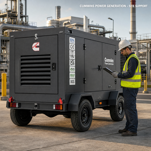 เครื่องกำเนิดไฟฟ้าดีเซลแบบเงียบ 50KW 62.5kVA 50/60Hz พร้อมเครื่องยนต์ Cummins Weichai Yuchai SDEC kofo perkis  ระบบไฟฟ้า 1/3 เฟส - Product Image 1